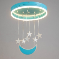Люстра "Лунный свет" LED 58Вт синий 50х50х60 см BayerLux Люстра "Лунный свет" LED 58Вт синий 50х50х60 см BayerLux