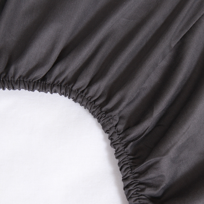 Простыня на резинке LoveLife Forged iron 160*200+25 см, сатин, 125г/м&sup2;