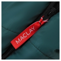 Спальный мешок maclay trekking cold, кокон, 4 слоя, левый, 185х85 см, -10/+5°С Спальный мешок maclay trekking cold, кокон, 4 слоя, левый, 185х85 см, -10/+5°С