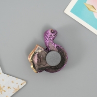 Магнит полистоун "Змейка с богатством" МИКС 6х1,5х5 см Магнит полистоун "Змейка с богатством" МИКС 6х1,5х5 см