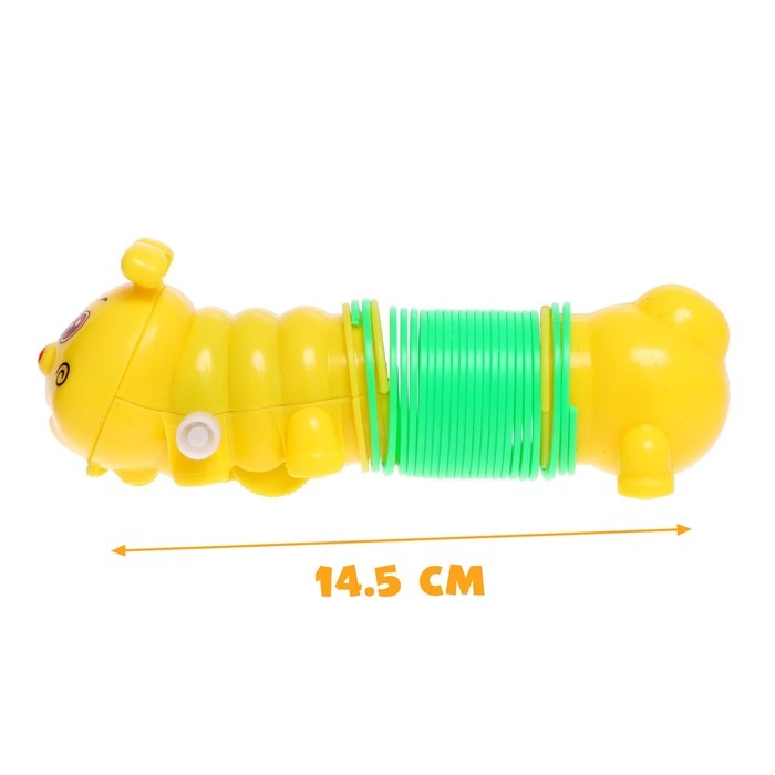 Игрушка заводная &laquo;Гусеница-пружинка&raquo;