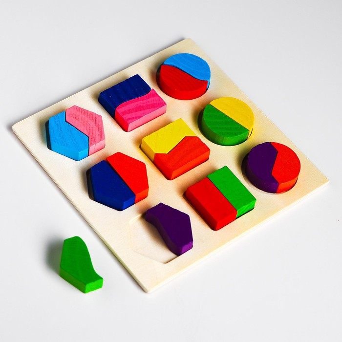 Головоломка &laquo;Логические фигуры&raquo;, набор 3 шт.