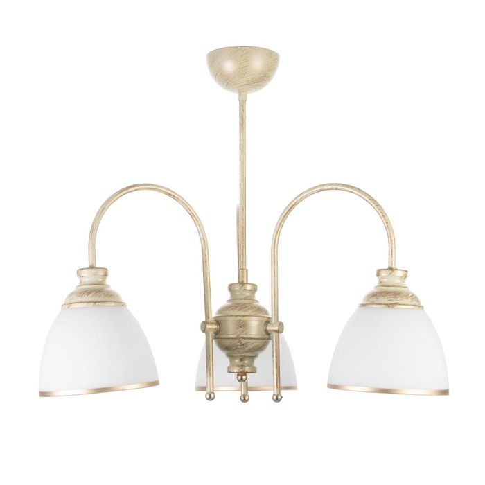 Люстра "Дэфия" 3хЕ27 40Вт золото 57х57х40 см BayerLux