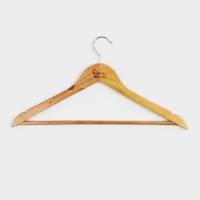 Плечики - вешалки для одежды деревянные "Home", 44,5 х 23 см Плечики - вешалки для одежды деревянные "Home", 44,5 х 23 см