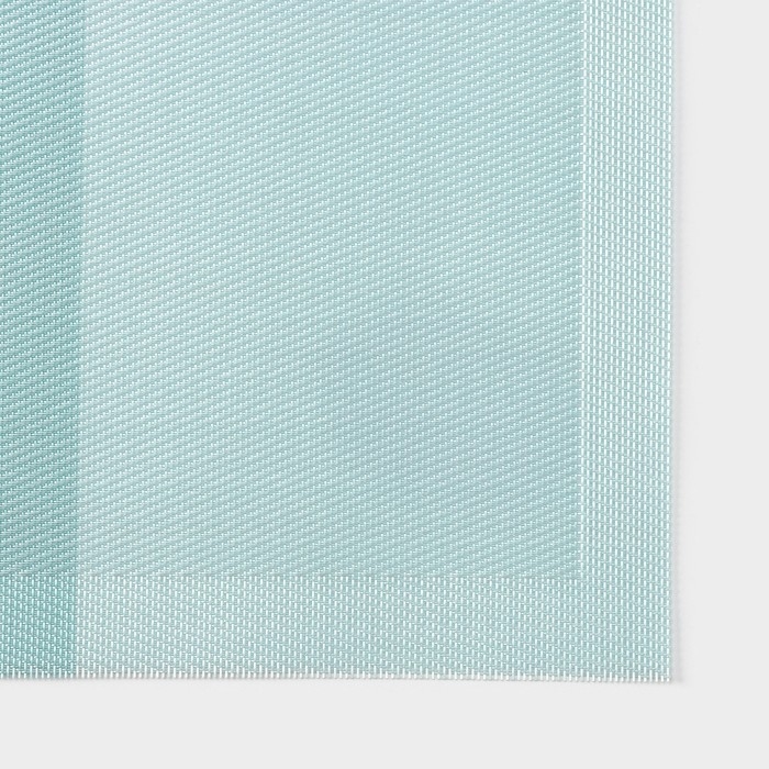 Салфетка сервировочная на стол «Тритон», 45×30 см, цвет бирюзовый Салфетка сервировочная на стол «Тритон», 45×30 см, цвет бирюзовый