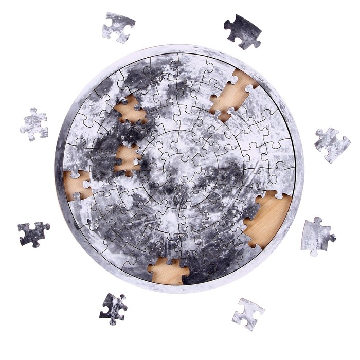 Пазл деревянный «Луна», 20 х 20 см, 73 детали Пазл деревянный «Луна», 20 х 20 см, 73 детали