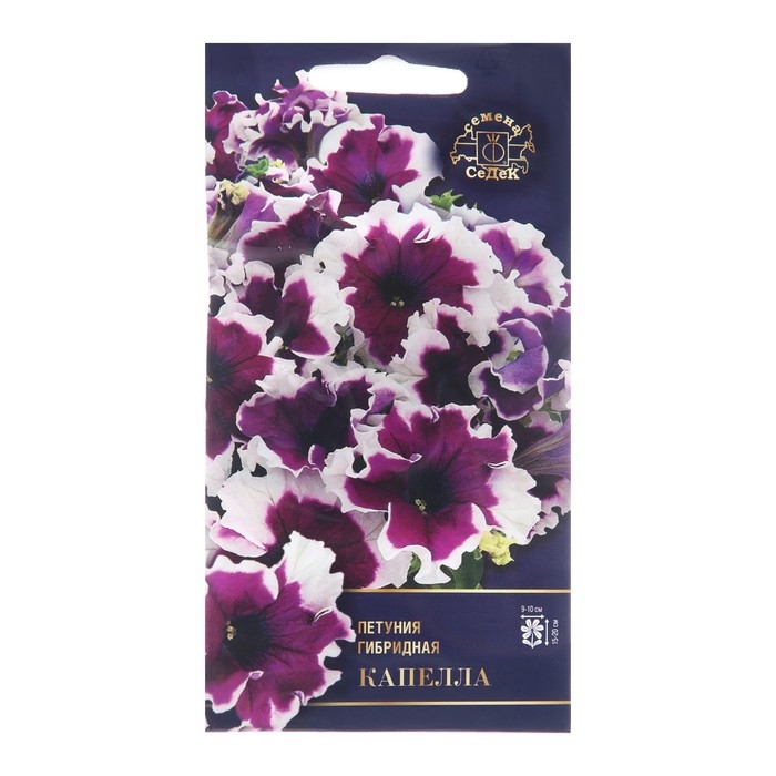 Семена цветов Петуния Семена цветов Петуния "Капелла", Евро, 10 шт