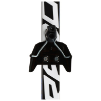 Комплект лыжный: пластиковые лыжи 150 см с насечкой, стеклопластиковые палки 110 см, крепления NN75 мм, цвета МИКС