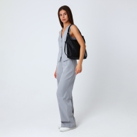 Сумка женская мешок на молнии, цвет чёрный Сумка женская мешок на молнии, цвет чёрный