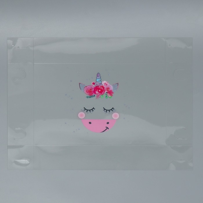 Коробка для печенья, кондитерская упаковка с PVC крышкой, &laquo;Чудесных мгновений&raquo;, 20 х 30 х 8 см