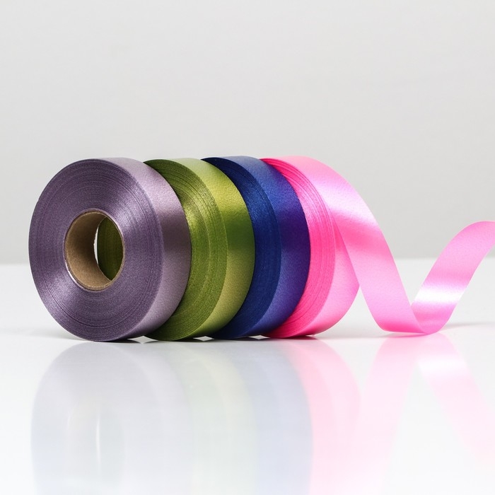 Лента для декора и подарков, МИКС (08,03,45,42), 2 см х 45 м Лента для декора и подарков, МИКС (08,03,45,42), 2 см х 45 м