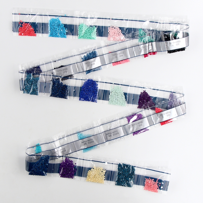 Алмазная мозаика на новый год с полным заполнением со светящимися стразами на холсте &laquo;Северное сияние&raquo;, 20 х 30 см, новогодний набор для творчества