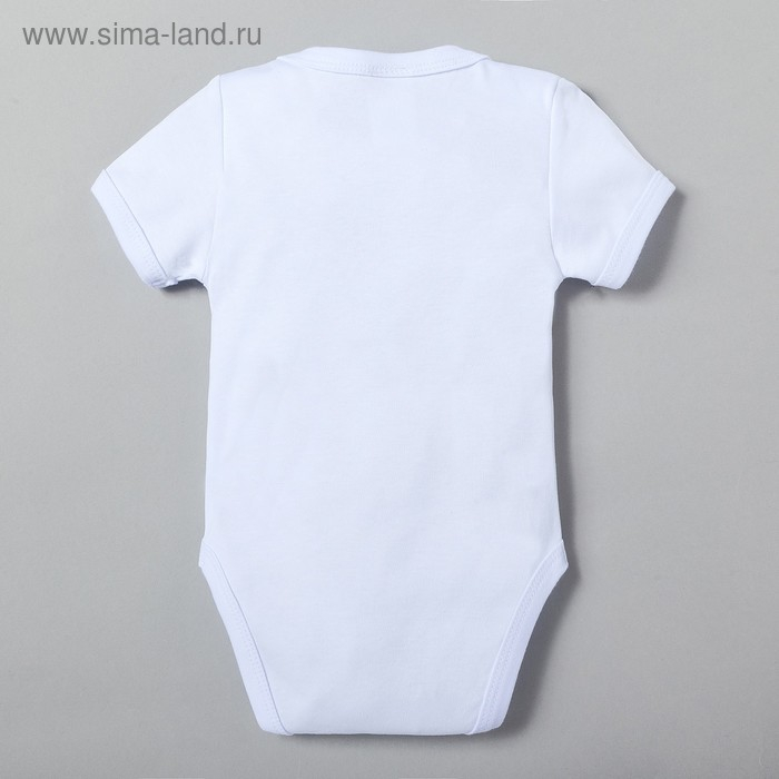 Боди Крошка Я Боди Крошка Я "Love mom", белый, р.26, рост 74-80
