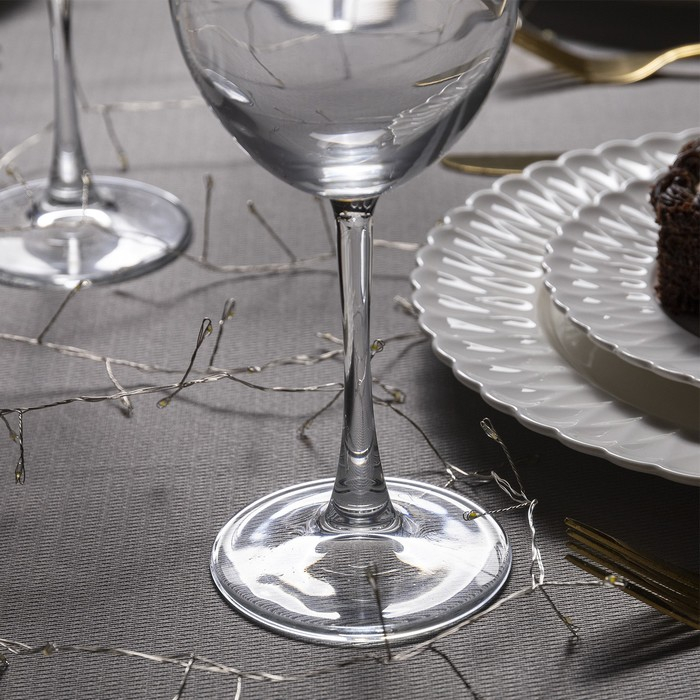 Гирлянда «Мишура» 5 м роса, IP20, серебристая нить, 200 LED, свечение тёплое белое, 12 В Гирлянда «Мишура» 5 м роса, IP20, серебристая нить, 200 LED, свечение тёплое белое, 12 В