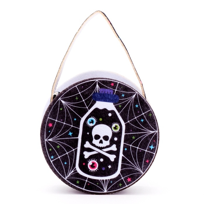 Карнавальный набор &laquo;Маленькая злодейка&raquo;: платье, ободок с косичками, гольфы, сумка, рост 116-122 см