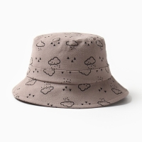 Панама детская MINAKU "Облака", цвет тёмно-бежевый, размер 46 Панама детская MINAKU "Облака", цвет тёмно-бежевый, размер 46