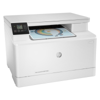 МФУ, лаз цв печать HP LaserJet Pro M182N, 600x600 dpi, 16 стр/мин(цв/чб), А4, белый