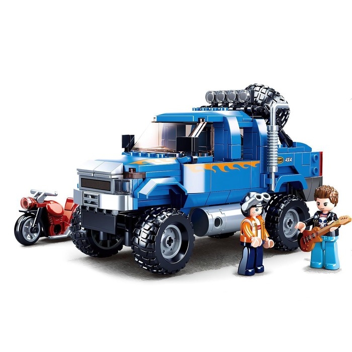 Конструктор «Грузовоз», 361 деталь, в пакете Конструктор «Грузовоз», 361 деталь, в пакете