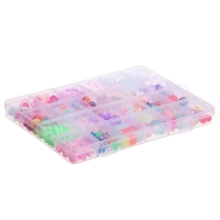 Набор для творчества &laquo;Создай своё украшение&raquo;, бусинки, 24 вида