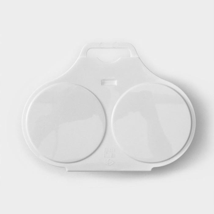 Контейнер для приготовления яиц в СВЧ-печи &laquo;Глазунья&raquo;, (для 2 яиц)