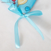 Бортик для мальчика, цвет МИКС с принтом, бязь, синтепон 5142