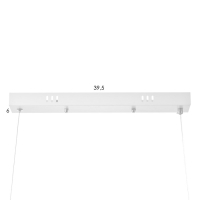 Светильник "Вихрь" LED 38Вт 6000К белый 100х18-110 см Светильник "Вихрь" LED 38Вт 6000К белый 100х18-110 см