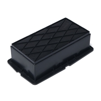 Форма для тротуарной плитки &laquo;Кирпич&raquo;, 20 &times; 10 &times; 6 см, шагрень, Ф11018, 1 шт.