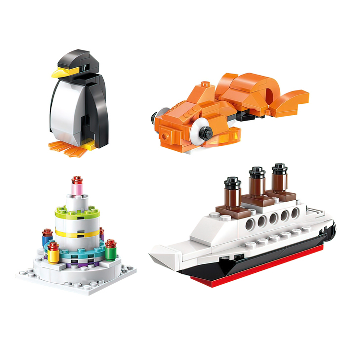 Конструктор блочный «Классический набор», 460 деталей Конструктор блочный «Классический набор», 460 деталей