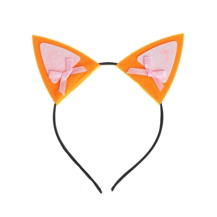 Новый год! Ободок для волос карнавальный &laquo;Лисичка&raquo;