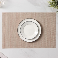 Салфетки сервировочные на стол Доляна «Энн», 4 шт, 30×45 см, цвет бежевый Салфетки сервировочные на стол Доляна «Энн», 4 шт, 30×45 см, цвет бежевый