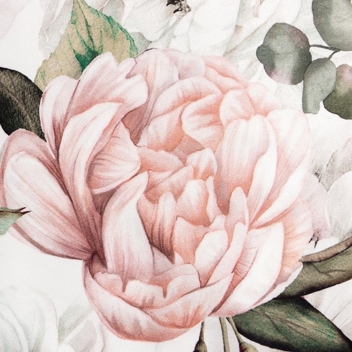 Кухонный набор "Этель" Пионы полотенце 40х73 см, прихватка 19х19 см, фартук 60х65+/-5см