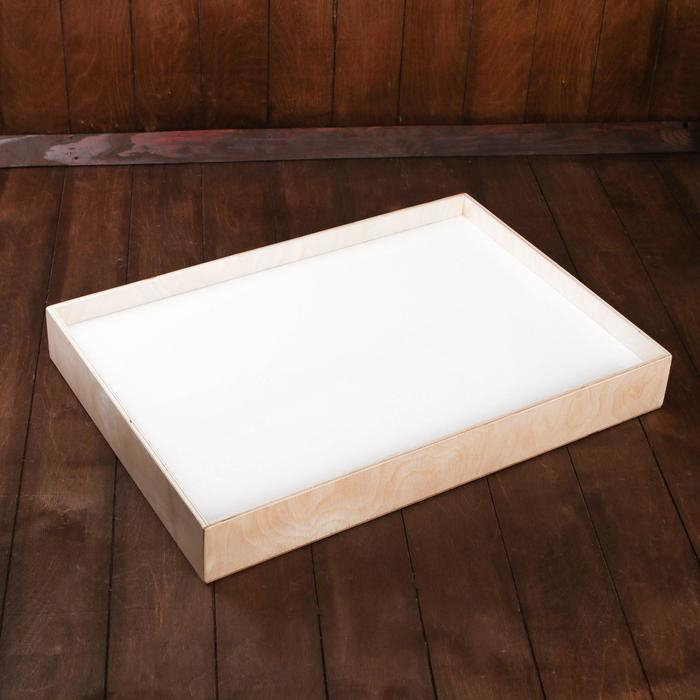 Планшет для рисования песком 42 &times; 60 см, фанера, оргстекло, с цветной подсветкой и пультом