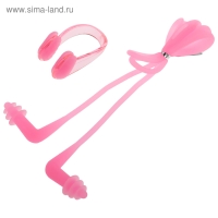 Беруши для плавания ONLYTOP, зажим для носа, цвета МИКС Беруши для плавания ONLYTOP, зажим для носа, цвета МИКС