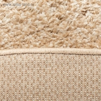 Ковёр Фризе &laquo;Шегги&raquo;, цвет меланж, овал 80х150 см