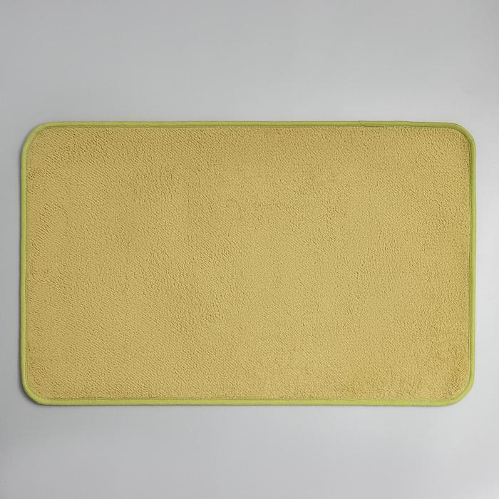 Коврик для дома Доляна «Нина», 50×80 см, цвет зелёный Коврик для дома Доляна «Нина», 50×80 см, цвет зелёный