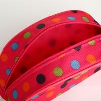 Косметичка дорожная на молнии, с ручкой, цвет розовый Косметичка дорожная на молнии, с ручкой, цвет розовый