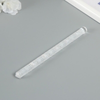 Скалка для творчества акрил "Спираль" 16х1 см Скалка для творчества акрил "Спираль" 16х1 см