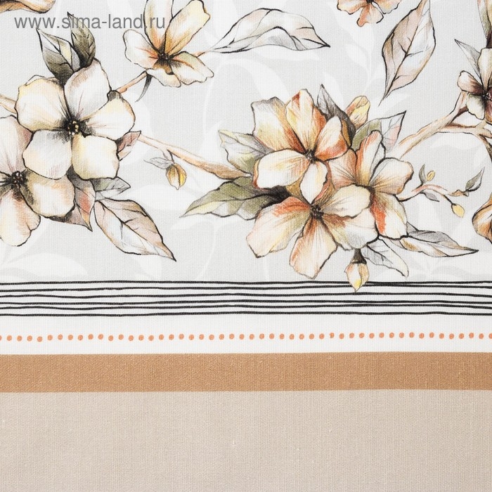 Фартук "Этель" Floral mood 70х60 см, 100% хлопок, репс 210 гр/м2