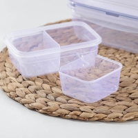 Набор ланч-боксов прямоугольных, 3 шт: 1,3 л, 0,7 л, 0,4 л Набор ланч-боксов прямоугольных, 3 шт: 1,3 л, 0,7 л, 0,4 л