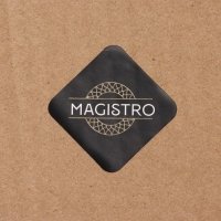 Тарелка стеклянная &laquo;Эмеральд&raquo;, d=27 см, цвет бирюзовый с серебряной отводкой