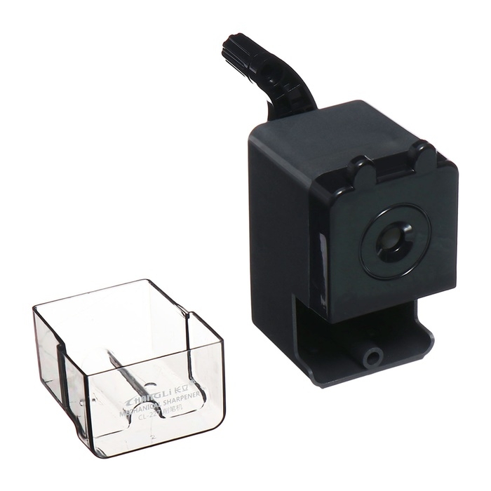 Точилка механическая с контейнером Классика Графит Точилка механическая с контейнером Классика Графит