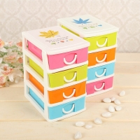 Мини - комод для мелочей 4 секции «Радуга», 13×9×14,5 см, цвет МИКС Мини - комод для мелочей 4 секции «Радуга», 13×9×14,5 см, цвет МИКС