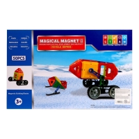 Конструктор магнитный &laquo;Магический магнит&raquo;, 50 деталей