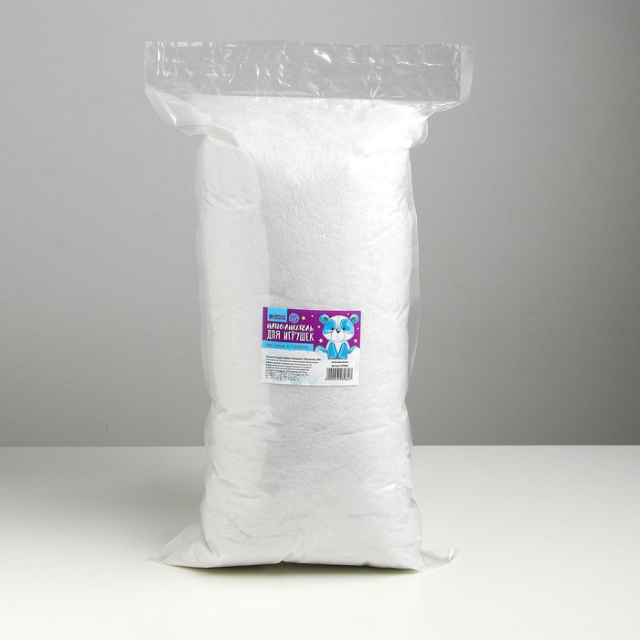 Наполнитель для игрушек «Суперпух» 15Д силикон, 500 г Наполнитель для игрушек «Суперпух» 15Д силикон, 500 г