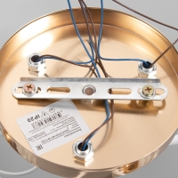 Люстра "Оливия" 3х60Вт Е27 Золото, белый 48х48х28см Люстра "Оливия" 3х60Вт Е27 Золото, белый 48х48х28см