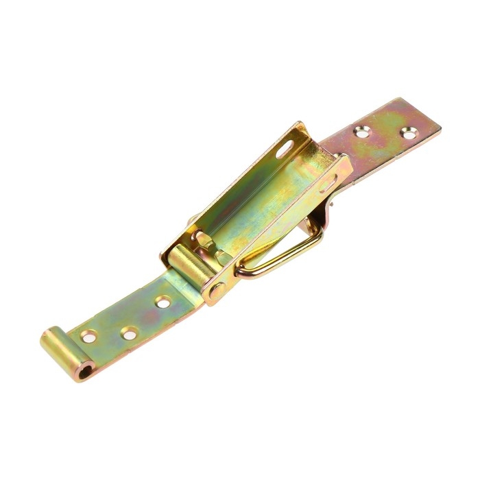 Замок защелка на ящик ТУНДРА, 7,5 см, оцинкованная