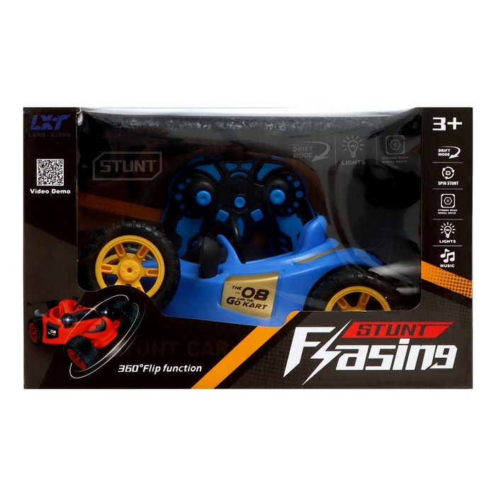 Машина радиоуправляемая &laquo;Перевёртыш&raquo;, с аккумулятором, цвет МИКС