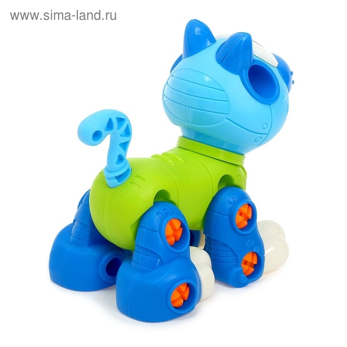 Конструктор винтовой &laquo;Кошечка&raquo;, 43 детали, с отвёрткой