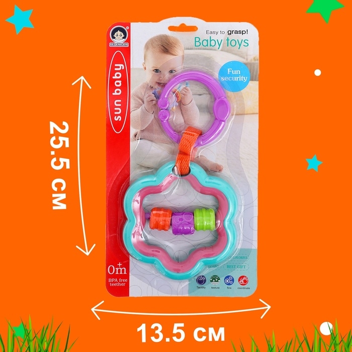 Развивающая подвеска &laquo;Цветочек&raquo;