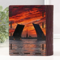 Копилка-шкатулка "Мосты" 14х12х5 см Копилка-шкатулка "Мосты" 14х12х5 см